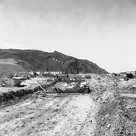 d. Groundworks, Moa Point, Lyall Bay