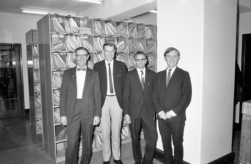 i. Council in session. Records group