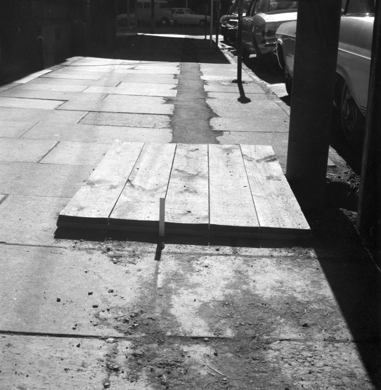 d. Various faults in footpath and street repairs