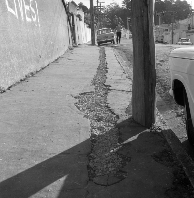 e. Various faults in footpath and street repairs