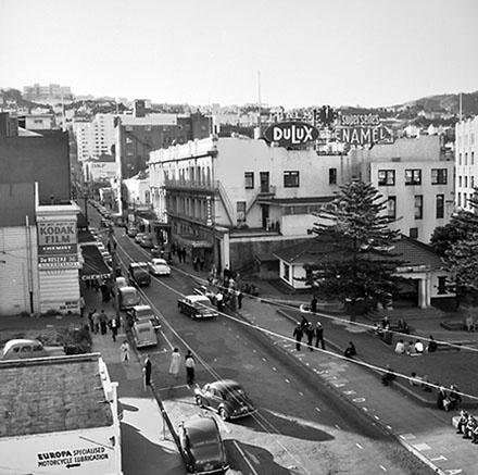 a. Elevated Streetscape, Dixon Street, Te Aro