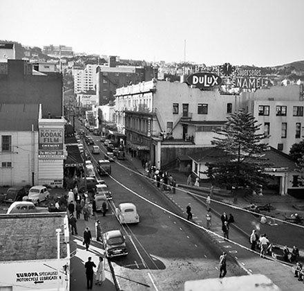 e. Elevated Streetscape, Dixon Street, Te Aro