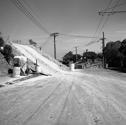 b. Roadworks, Waipapa Road, Hataitai