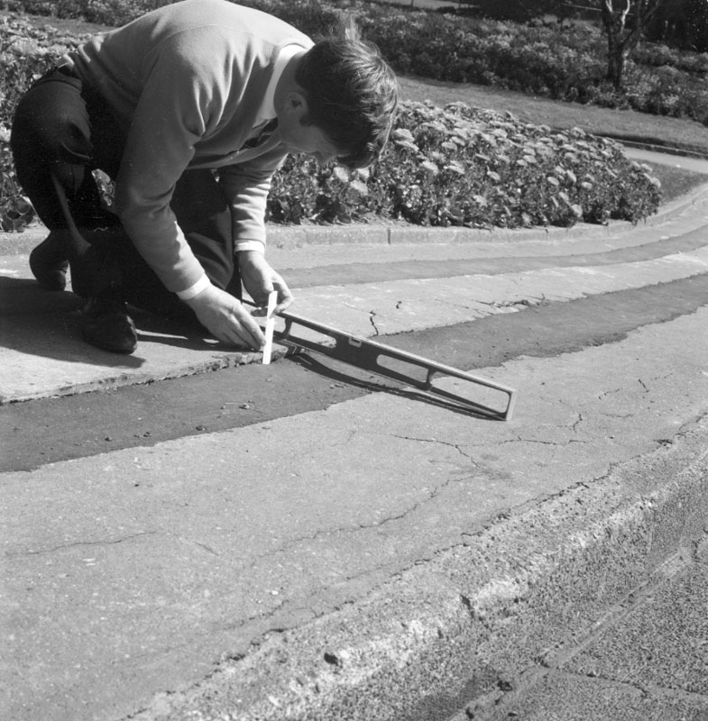 h. Faulty repairs on various streets