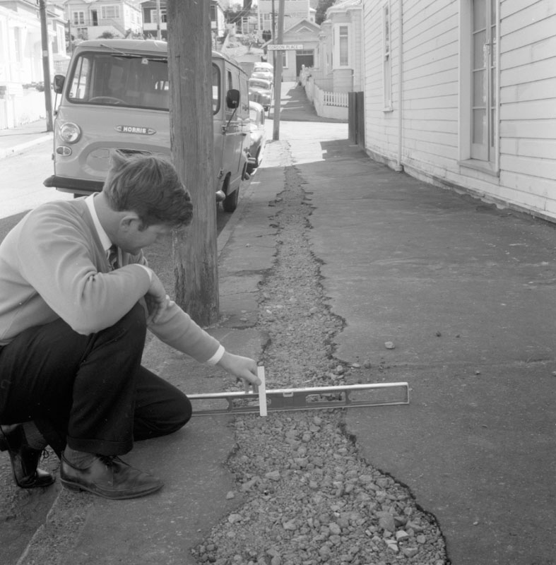 j. Faulty repairs on various streets