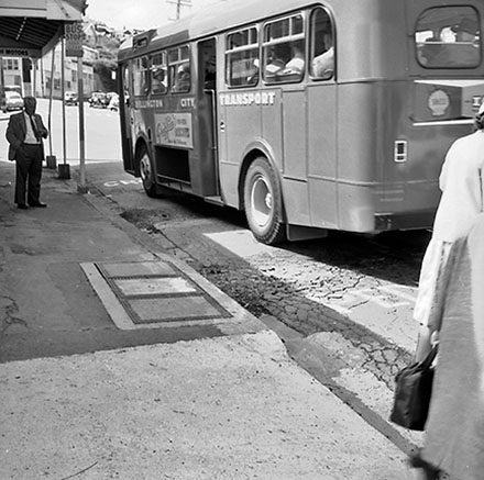 a. Bus stop, Moxham Avenue
