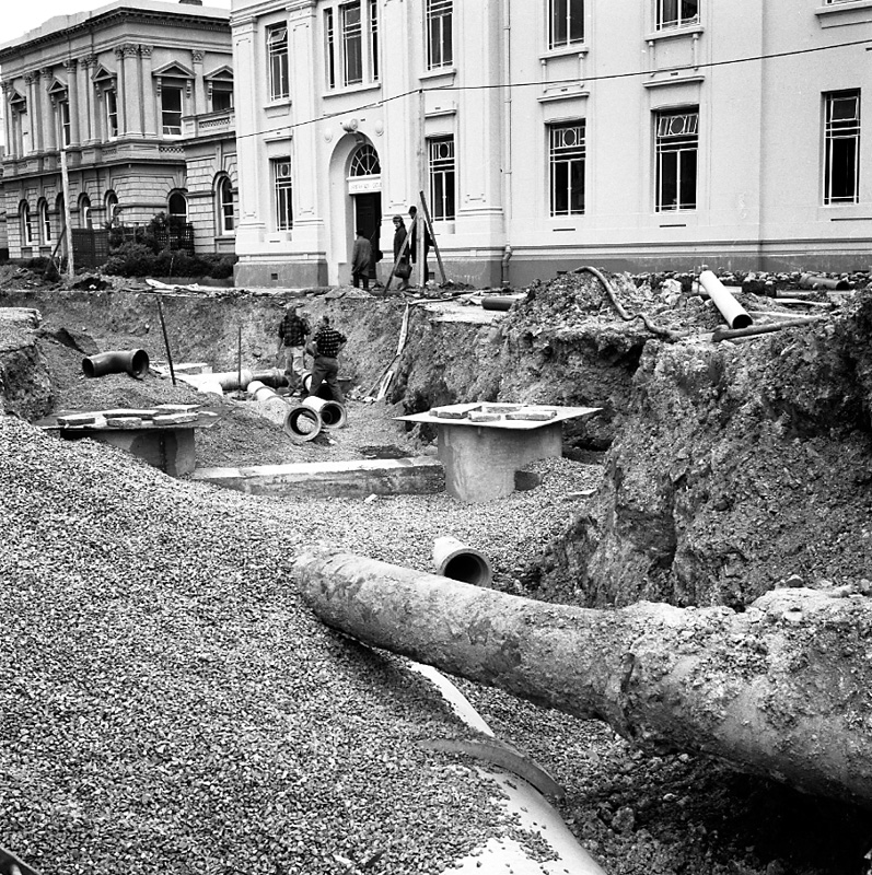 a. Seamens mission, drainage work, Whitmore St