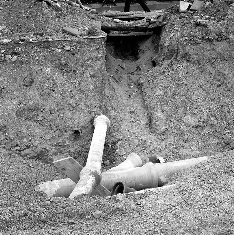 f. Seamens mission, drainage work, Whitmore St