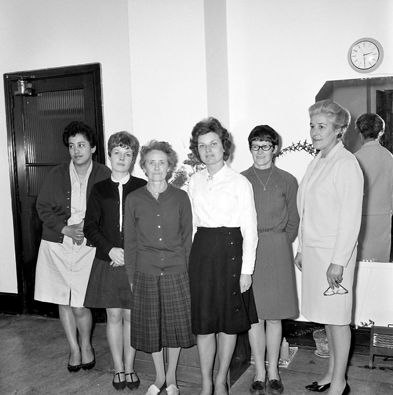 c. Typing pool group, Town Clerk's Dept