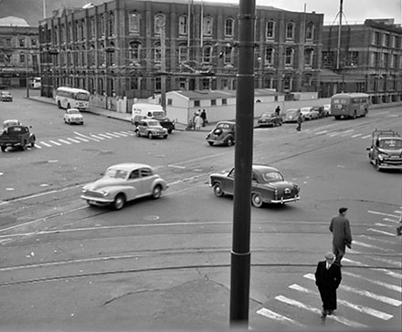a. Streetscape, Bunny Street intersection