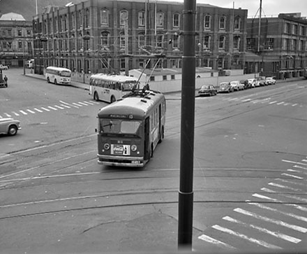g. Streetscape, Bunny Street intersection