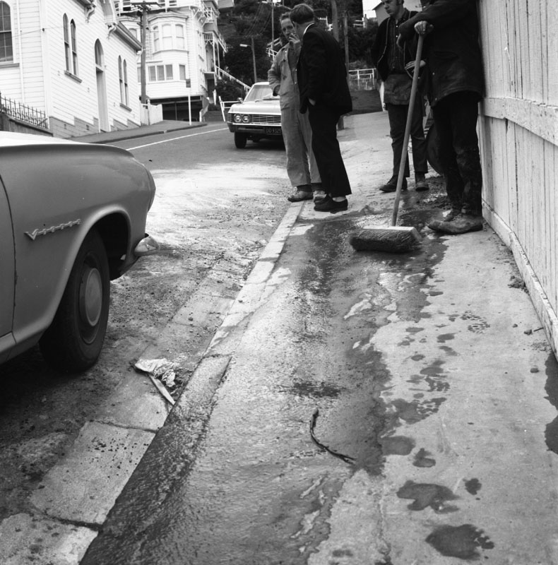 d. Blocked sump, Dixon Street