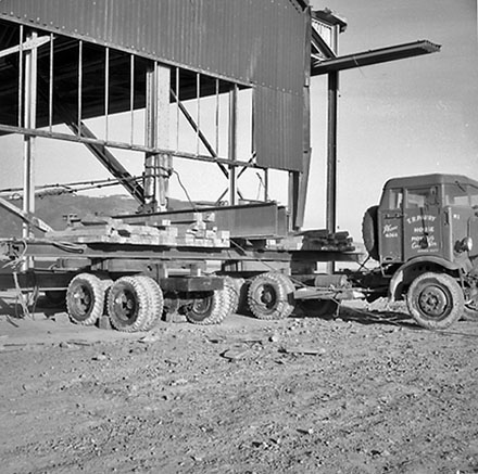 c. Construction of Hangar, Wellington Airport
