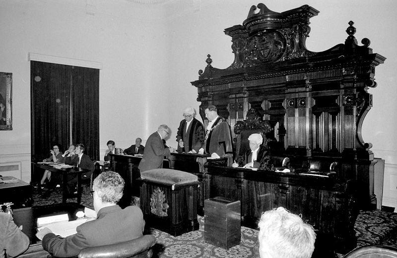 ae. New Council in Session