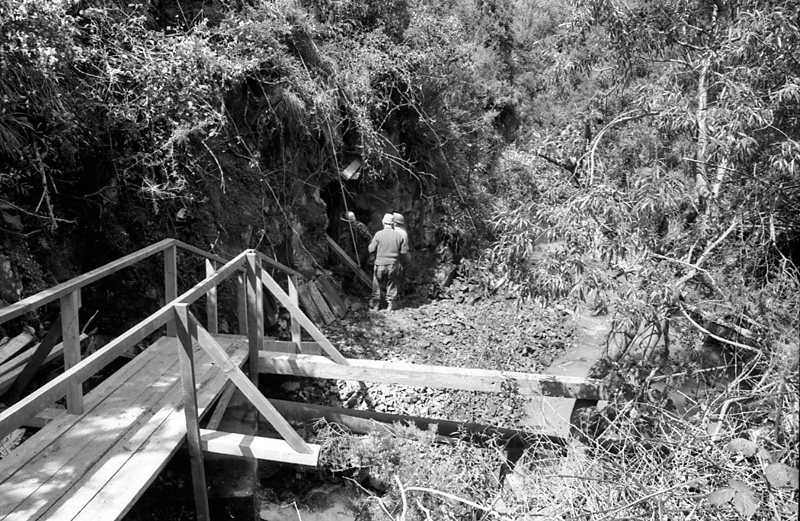 l. Drainage tunnel, Whaikowhai Rd