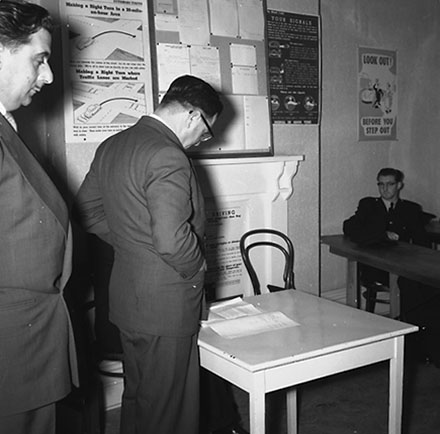c. Classroom and group photographs, Traffic School
