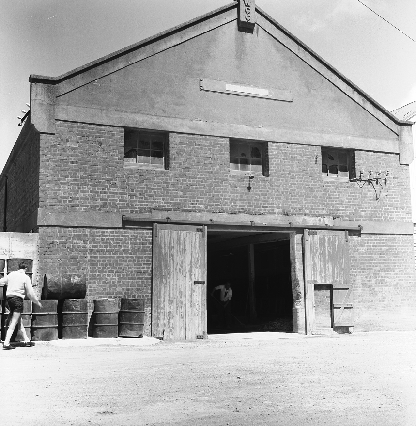 c. Inspection of damage to buildings, Corporation yard
