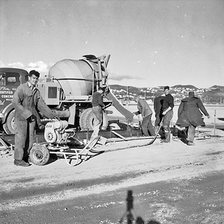 c. Drainage, Wellington Airport
