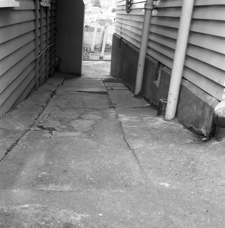 d. Properties in McDonald Crescent, tunnelling in Windsor Place, Drainage