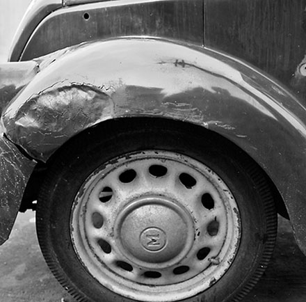 d. Damaged Motor Vehicle, Sussex Street