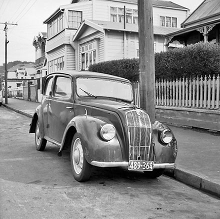 f. Damaged Motor Vehicle, Sussex Street