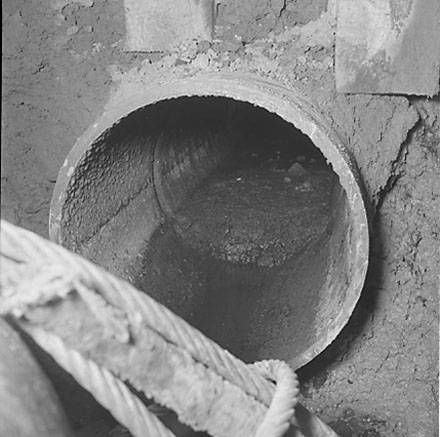 a. Interior of Sewer Main, Whitmore Street
