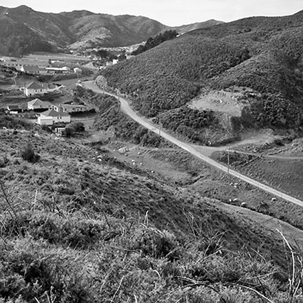 b. Panoramic View, South Karori Road