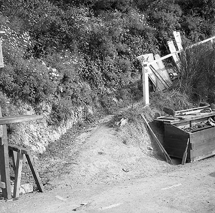 b. Job 2658, pedestrian access, unidentified location