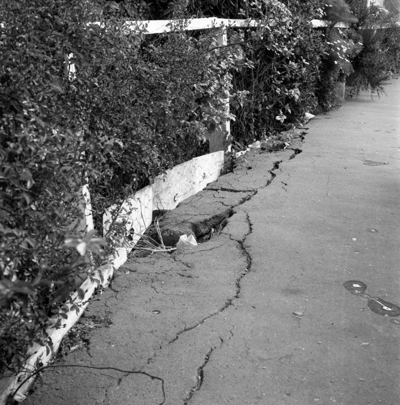 g. Surface conditions of various streets and footpaths