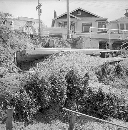 c. Job 2651, pedestrian access, unidentified location