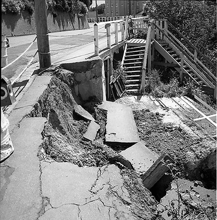 g. Job 2651, pedestrian access, unidentified location