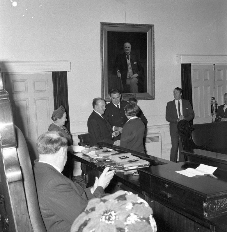 g. Traffic Safety Week, Council Chambers, Sir Arthur Galsworthy