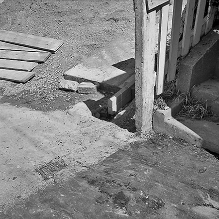 c. Footpath, no. 1 Bourke Street