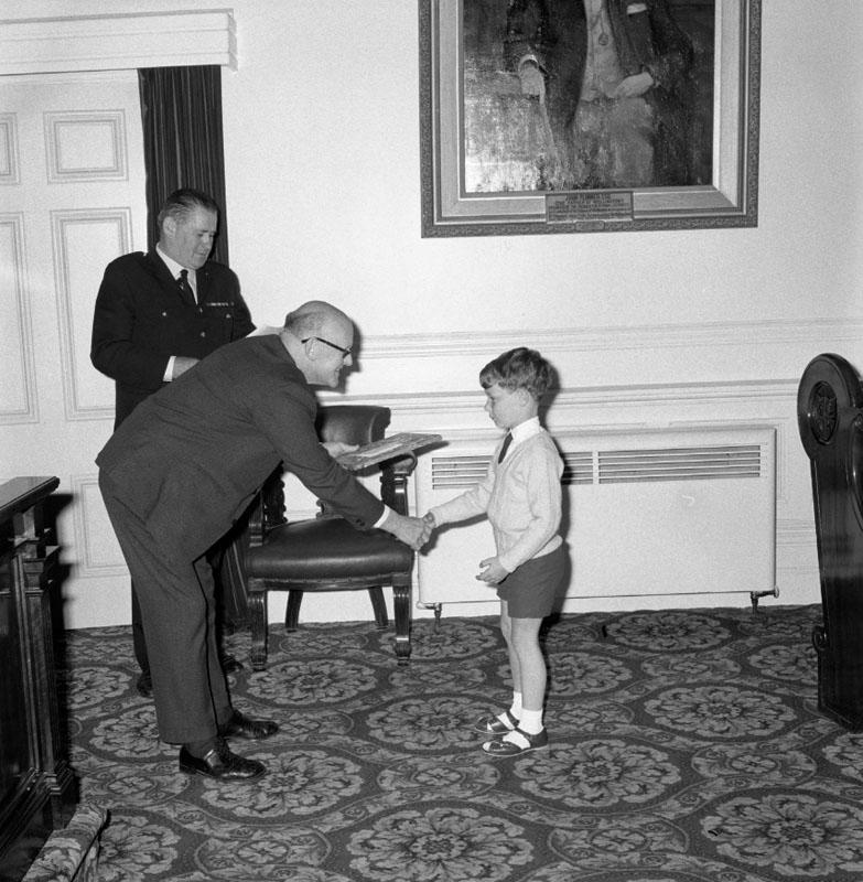 f. Traffic Safety Week, Council Chambers, Presentation by Cr Button