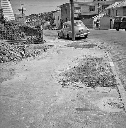 a. Hawker Street, Streetscape - damage to footpath