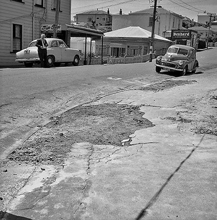 d. Hawker Street, Streetscape - damage to footpath