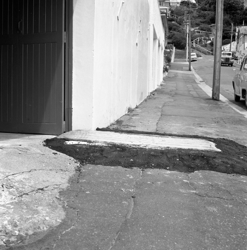 d. No 28 Oriental Terrace, Cavity on footpath and collapsed storm water earthenware drain under garage