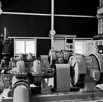 e. Job Number. 7198, Water Board Pumping Station, Karori Reservoir Power House