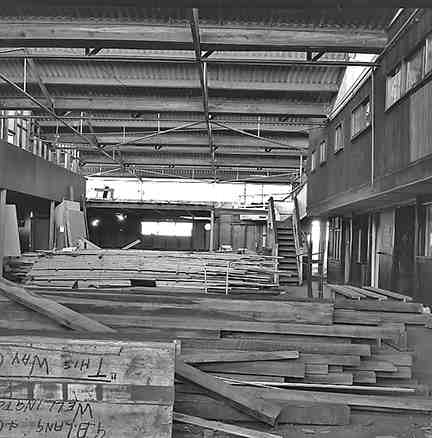 a. De Havilland Aircraft Building, under construction