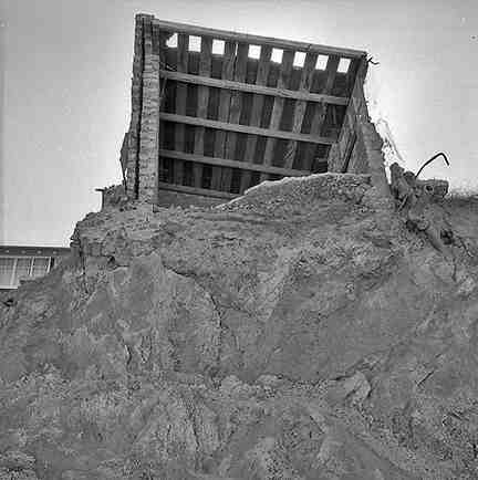 d. Webb Street, Retaining Wall