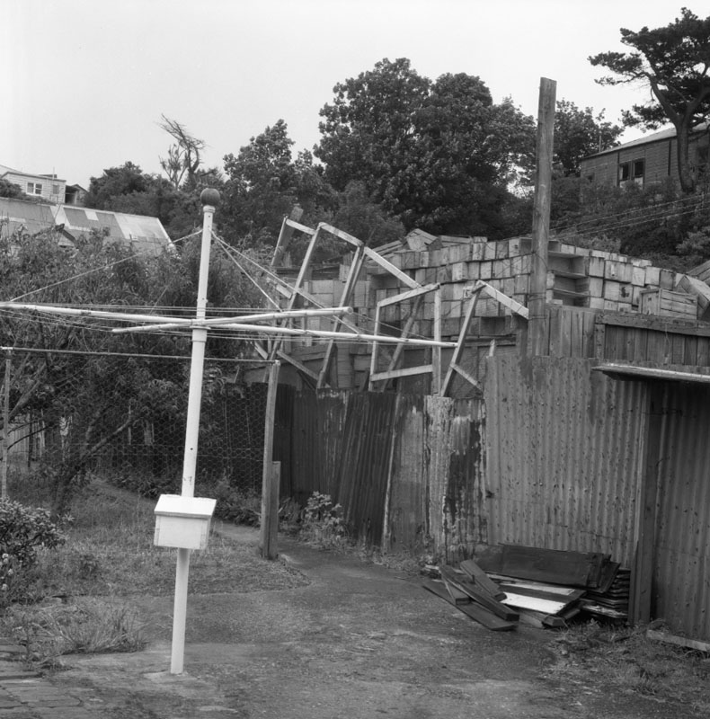 g. No 44 Owen St, Uneeda Fruit Co. large stacks of empty fruit boxes