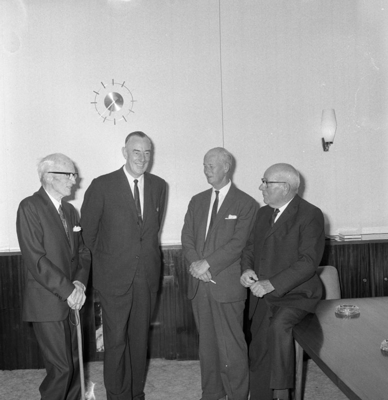 a. Four Town Clerks: EP Norman, BO Peterson, M Duckworth, FW Pringle