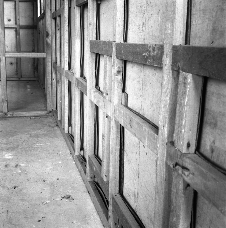a. Hanson Street Flats, Stage 3 Interior and exterior concrete walls