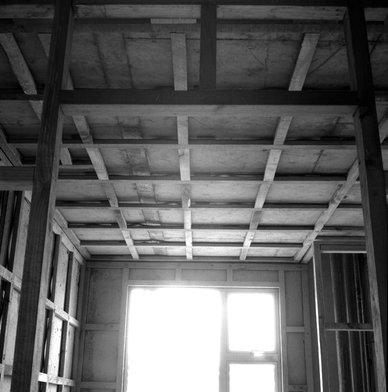 g. Hanson Street Flats, Stage 3 Interior and exterior concrete walls