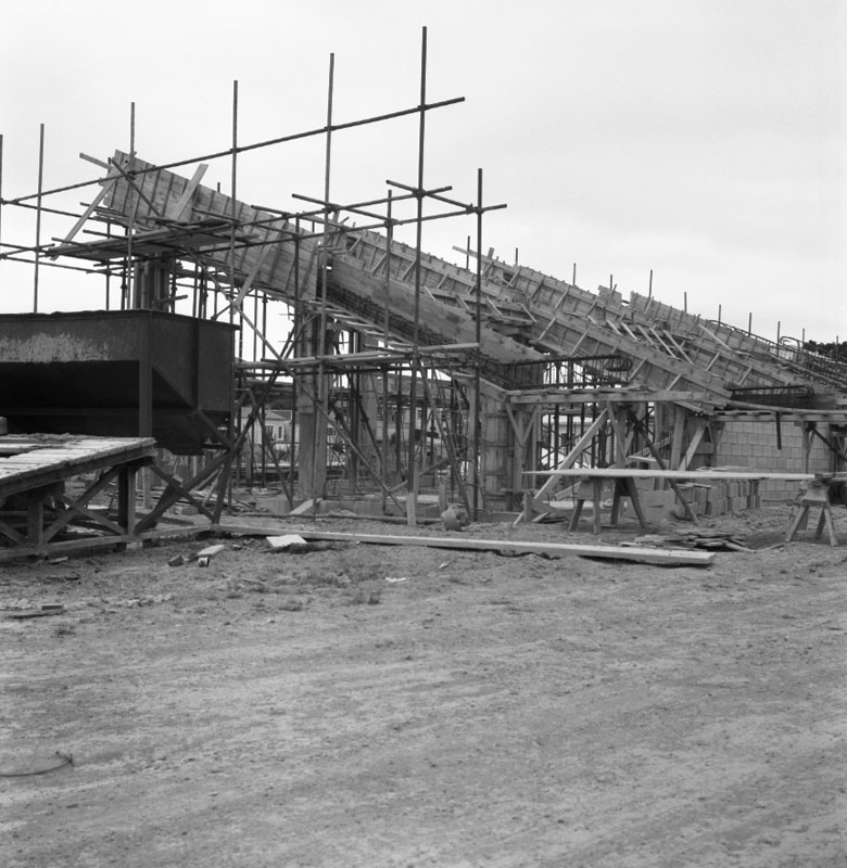 c. New grandstand, Rugby League park