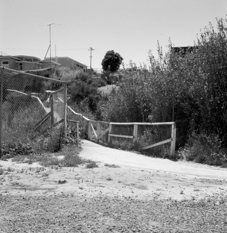 d. No 152 Barnard St. scouring of bank and rubble left by downpour