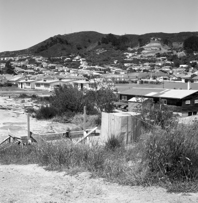 j. No 152 Barnard St. scouring of bank and rubble left by downpour