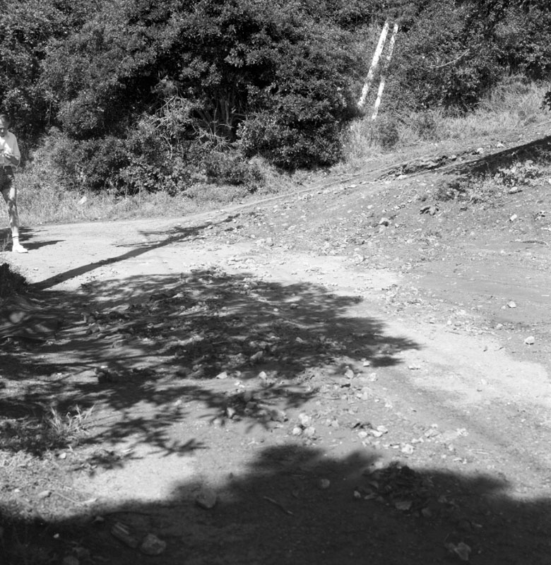 n. No 152 Barnard St. scouring of bank and rubble left by downpour