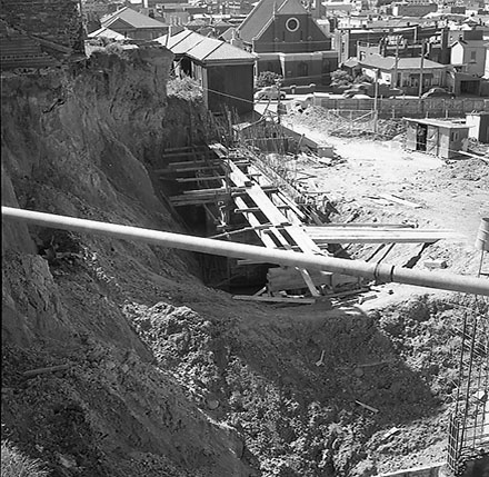 a. Contract no. 2004, Construction of Retaining Wall, Webb Street Contract no. 2017, Construction of Workshop and Store, Webb Street