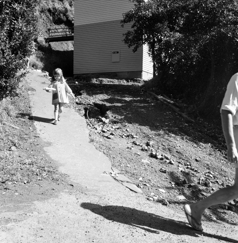 e. No 12A and12B Pinelands Avenue, scoured pathway